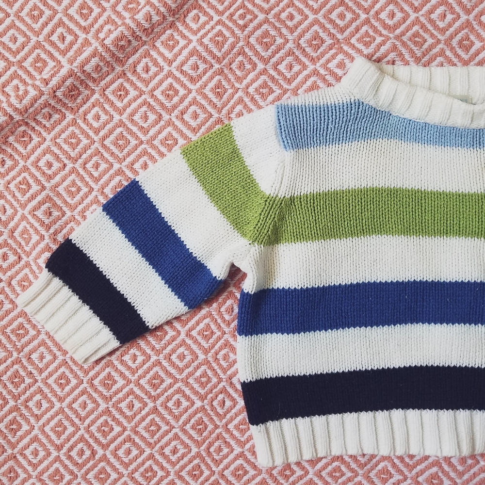 The Children's Place Multi-Colored Striped Sweater